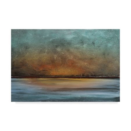 Jean Plout 'Soothing Sunset Landscape' Canvas Art,30x47